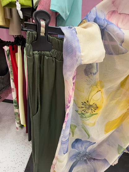 Pantaloni 100% viscosa